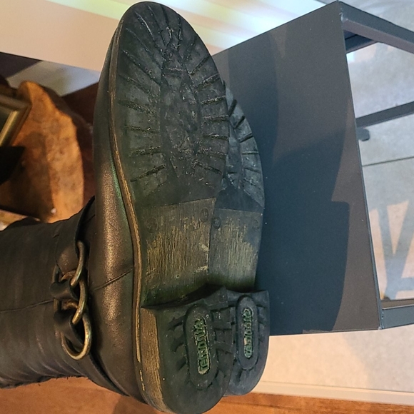 Leather Moto style Boots - Picture 4 of 12